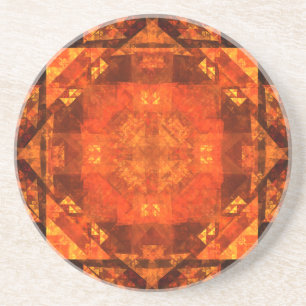 Segen Abstrakt Art Sandstone Untersetzer