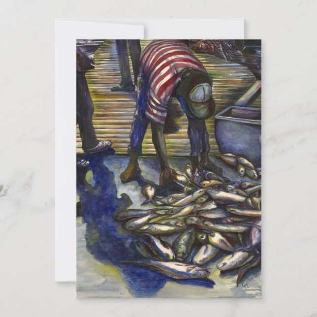 Segen am Samstag, Hafen Insel, Bahamas (Vorderseite)