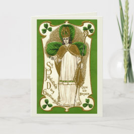 Segen am St. Patrick's Day - Karte