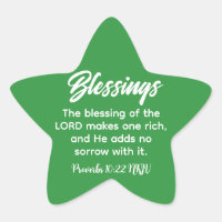 Segen Bible Verse Green Christlich Faith