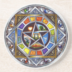 Segen des Elements-Untersetzer Getränkeuntersetzer