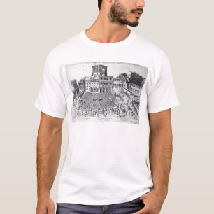 Segen des Papstes in St Peter Quadrat T-Shirt