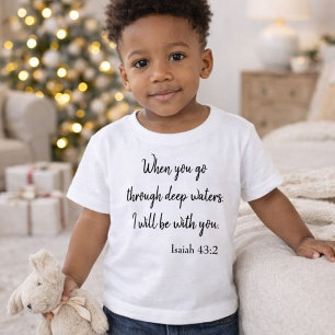 Segen für Baby-Glauben-Schrift Baby T-shirt