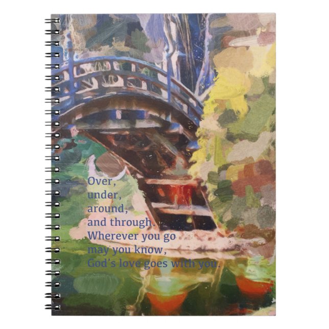 Segen Gebet-Journal mag Gottes Liebe bei dir sein Notizblock (Vorderseite)