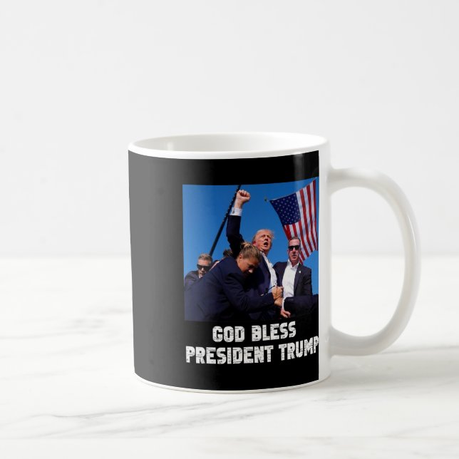 Segen Präsident Trump1 Kaffeetasse (Rechts)