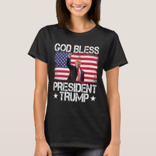 Segen Präsident Trump 2024 Unterstützung für Trump T-Shirt