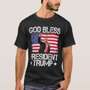 Segen Präsident Trump 2024 Unterstützung für Trump T-Shirt