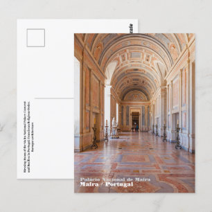 Segen-Saal des Mafra National Palace Postkarte