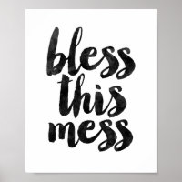 Segen Sie dieses Chaos