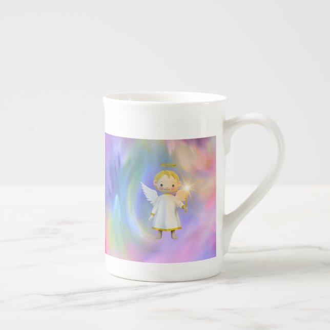Segen Sie Ihre Kinder Regenbogen-Tasse Prozellantasse (Rechts)