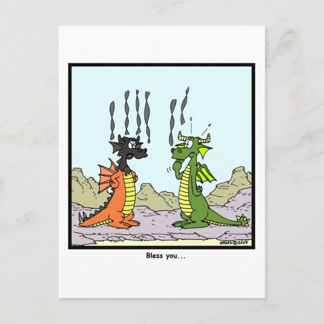 Segen Sie Postkarte (Vorderseite)