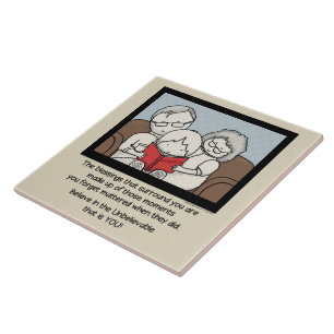 Segen umgibt Sie Fliese