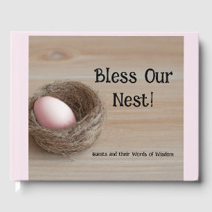 Segen unser Nest, nistendes Party Gästebuch