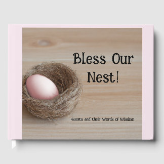 Segen unser Nest, nistendes Party Gästebuch