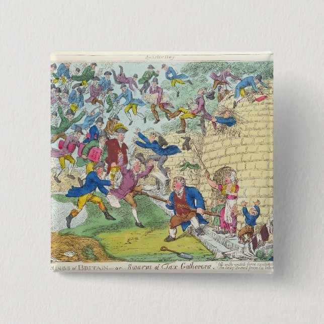Segen von Großbritannien - oder von Schwarm der Button (Vorderseite)