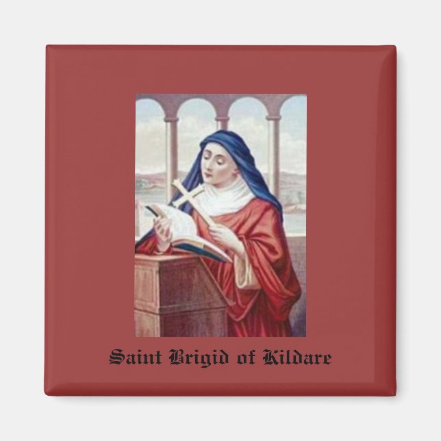 Segen von Saint Brigid Magnet (Vorne)