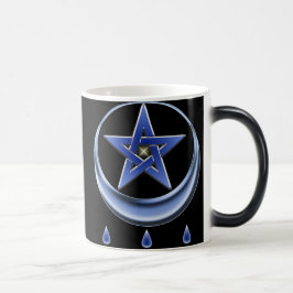 Segensymbol-u. Pentagram-Tasse Verwandlungstasse
