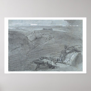 Segesta, from 'Views of Sicily' Poster