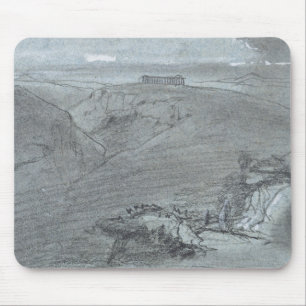 Segesta, "von den Ansichten von Sizilien" (Kreide Mousepad