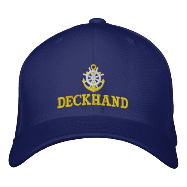 Segler der Crew Bestickte Baseballkappe (Vorderseite)