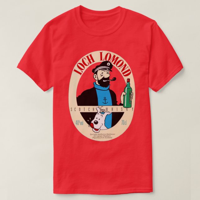 Segler mit seinem Getränk T-Shirt (Design vorne)