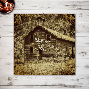 Segne dieses Farmhaus im Vintage-Stil