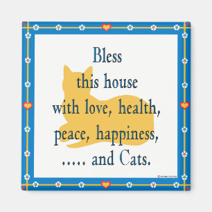 Segne dieses House Magnet