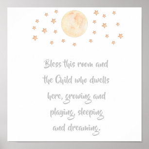 Segne dieses Kinderbild, Wertposter-Papier (matt) Poster