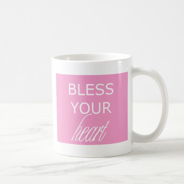 Segnen Sie Ihr Herz Kaffeetasse (Rechts)
