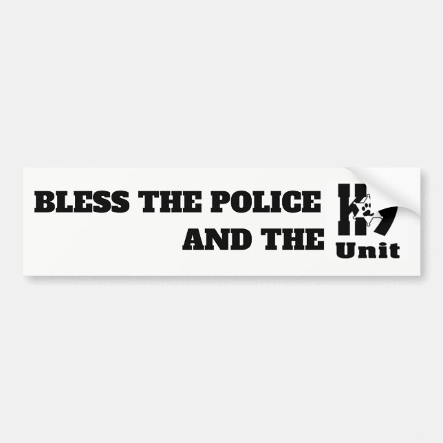 SEGNEN SIE POLIZEI U. DEN AUTOAUFKLEBER DER (Vorne)