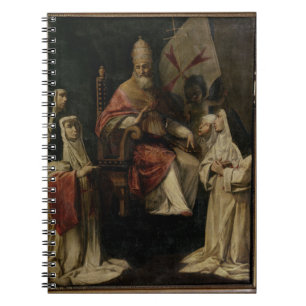 Segnende Carmelite Nonnen Papst-Clement VIII (Öl Notizblock