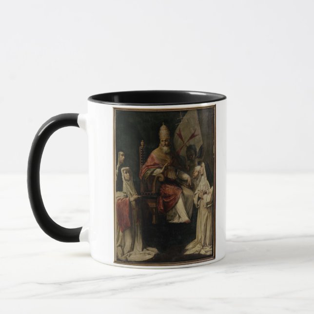 Segnende Carmelite Nonnen Papst-Clement VIII (Öl Tasse (Links)