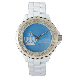 Segnungen der Menorah Armbanduhr