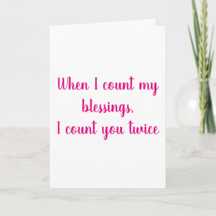 Segnungen   Sister Birthday Card Karte