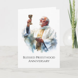 Segnungsfeier der Priesterweihe Karte