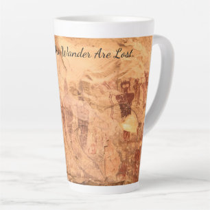 Sego Canyon Rock Art Utah Pictograph Milchtasse