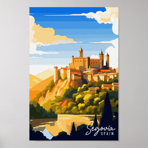 Segovia France Vintage Poster