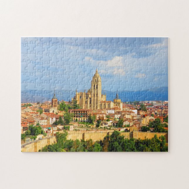 Segovia-Kathedrale, Spanien - Puzzlespiel (Horizontal)