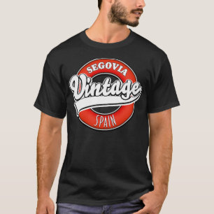 Segovia spain Vintages Logo T-Shirt