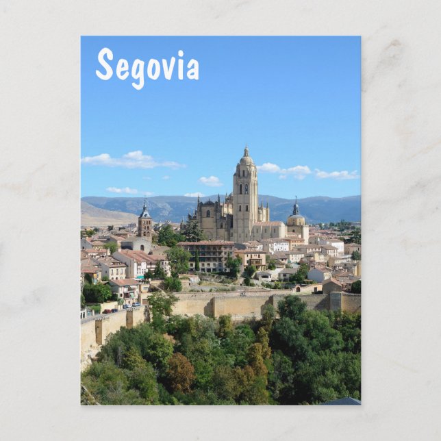 Segovia, Spanien Postkarte (Vorderseite)