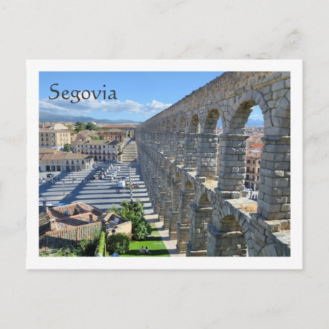 Segovia, Spanien Postkarte (Vorderseite)