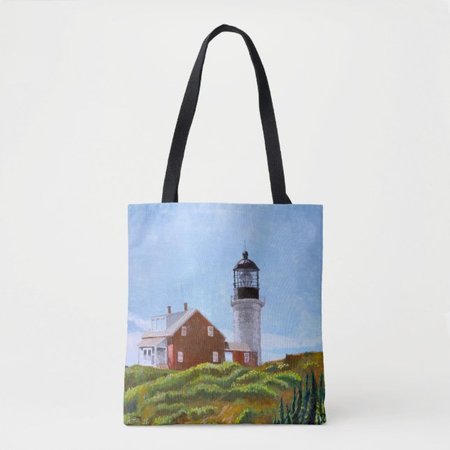 Seguin Island Leuchtturm Tasche (Vorderseite)