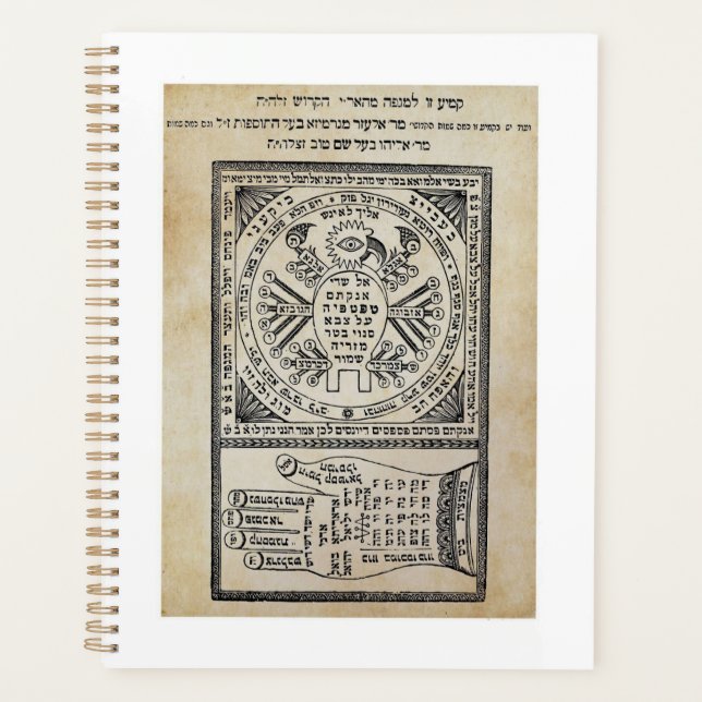 Segula, Amulet. Sefer Shaar HaYechudim. Kabbalah (Devant)