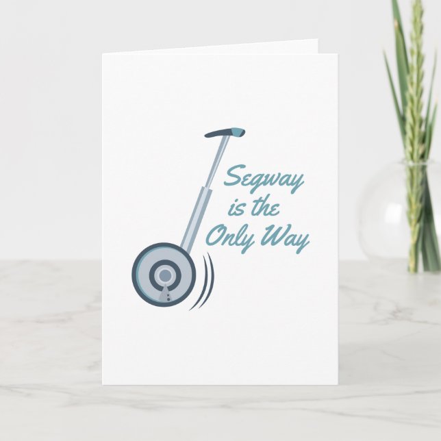 Segway Karte (Vorderseite)