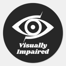 Sehbehindertes Schwarz