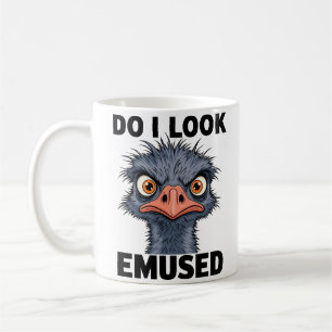 sehe ich amüsiert aus kaffeetasse