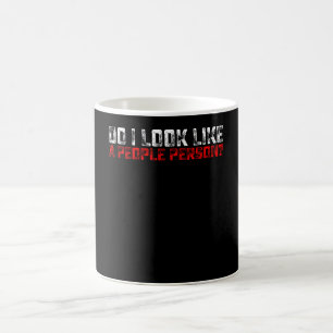 Sehe ich aus wie eine Person, die sich vorstellt? Kaffeetasse