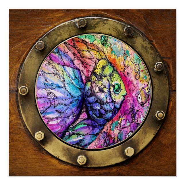 Sehe ich Dinge? Poster (Vorderseite)