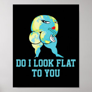Sehe ich dir am Earth Day Funny Girls Flats Women  Poster