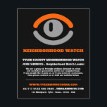 Sehen Sie Augen, die Nachbarschaftsgemeinde sieht  Flyer<br><div class="desc">Sehen Sie sich den Flyer der Werbung der Nachbarschaftsgemeinde durch den Business Card Store an.</div>